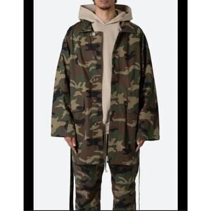 New MNML military camo waistcoat jacket M